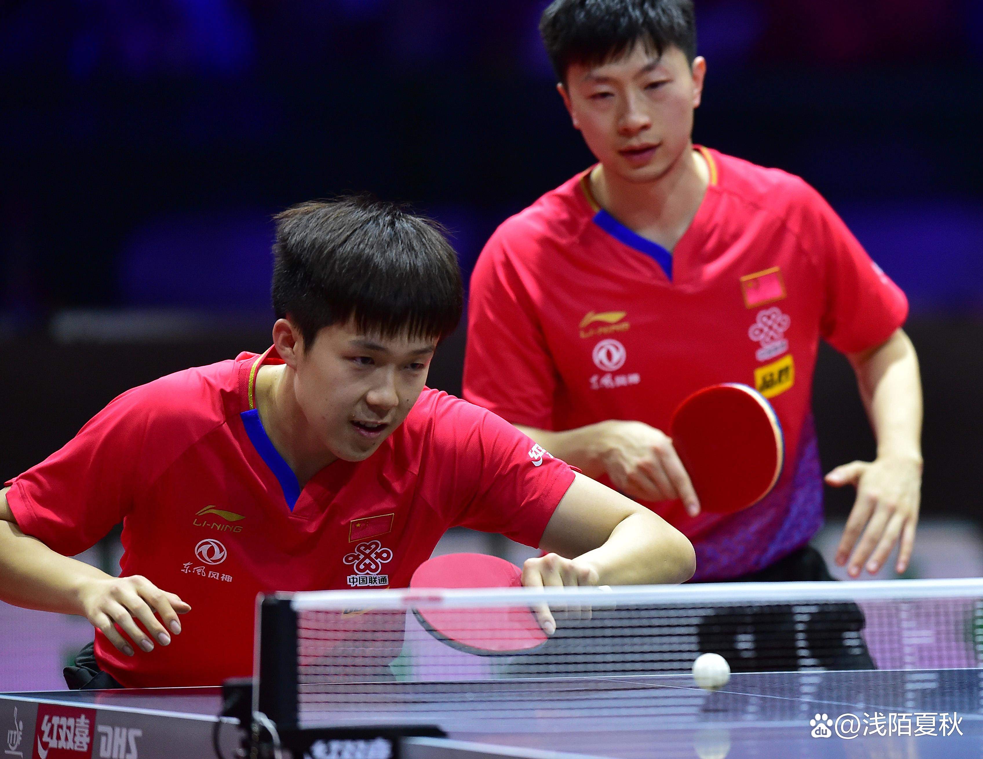 韩国乒乓球队逆转波兰乒乓球队，马龙三分雨点燃全场