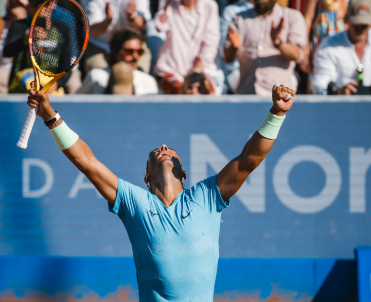 爱游戏在线-拉沃尔杯完胜温网,纳达尔高光表现